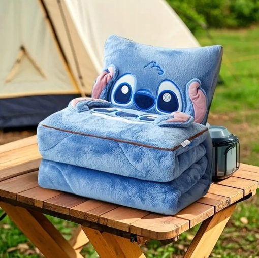 Stitch koc + poduszka 2w1